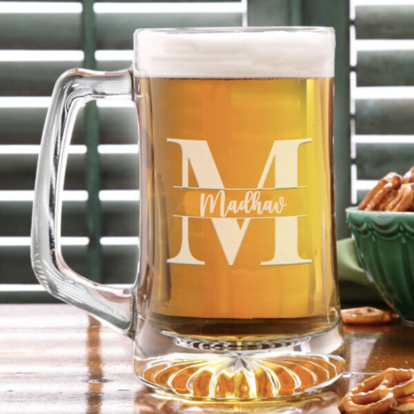 Personalized Name Beer Mug