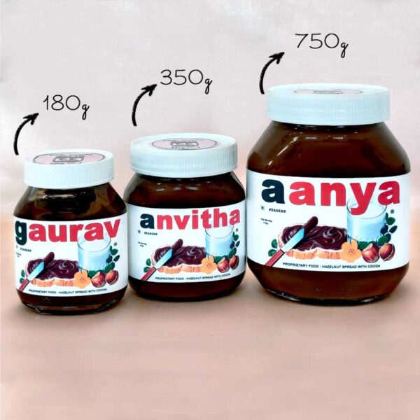 Personalized Nutella Jar - Image 2