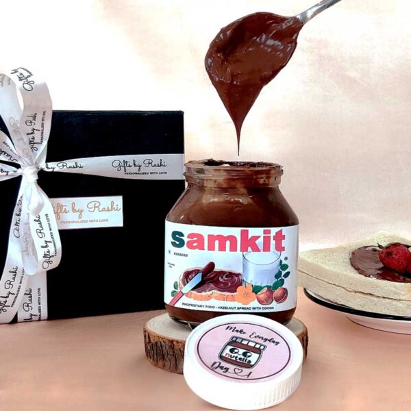 Personalized Nutella Jar