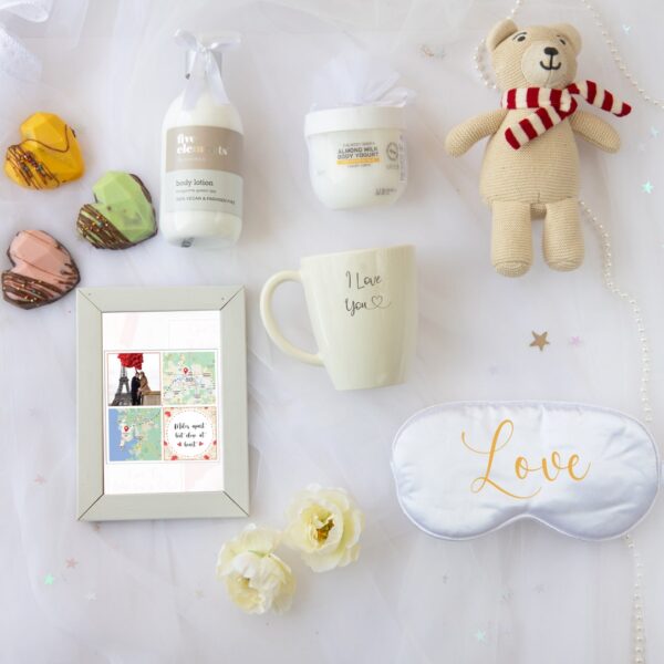 Miles Apart But Close At Heart Gift Box