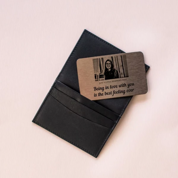 Personalized Metal Wallet Card